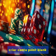 criar conta point blank